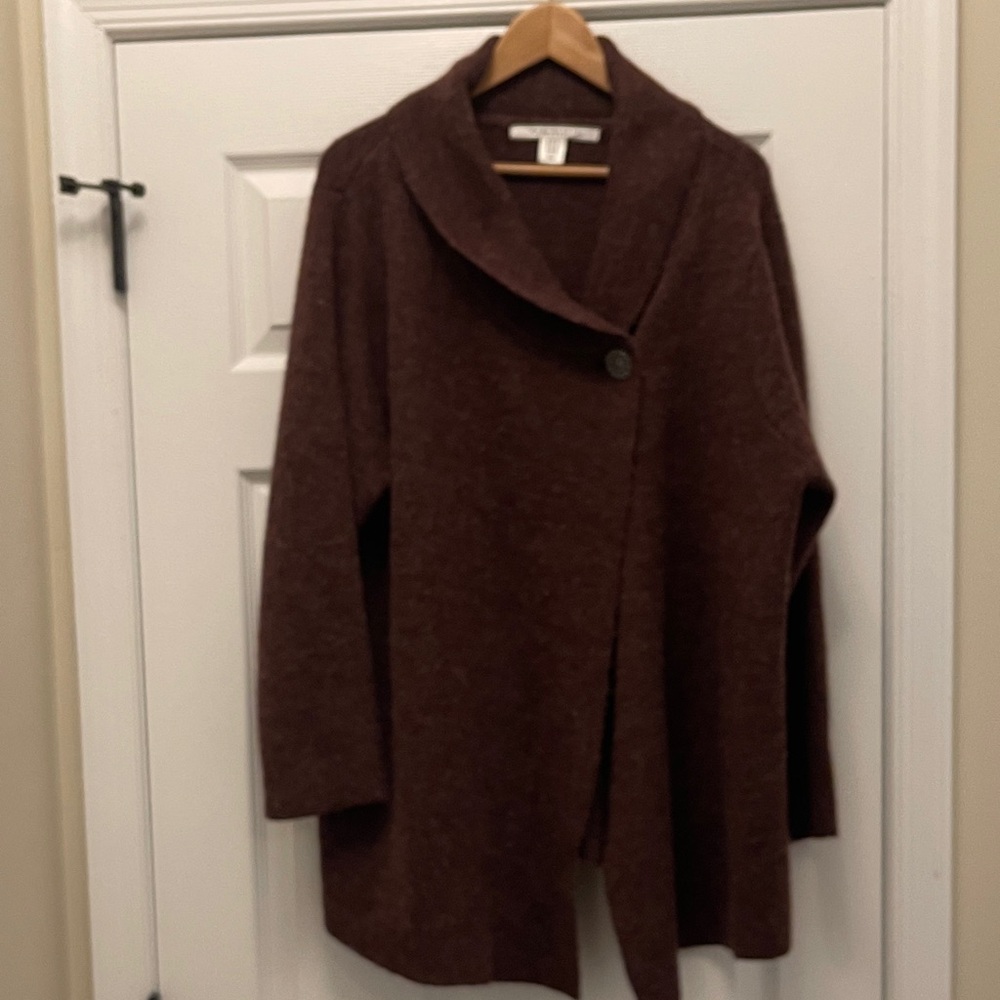 Women's Burgundy Sweater - Picture 1 of 7